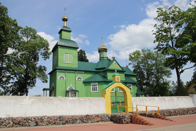 Dekanat Narewski - Cerkiew p.w. św. Michała Archanioła w Trześciance