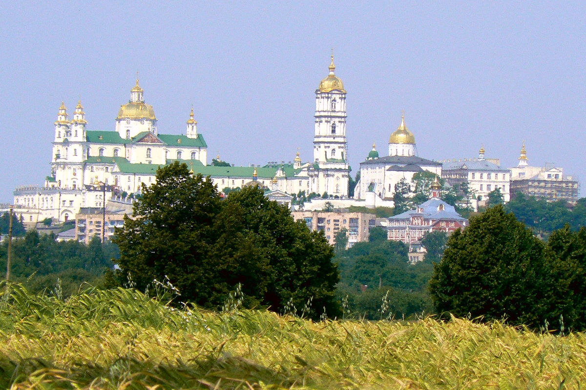 Ławra w Poczajowie na Ukrainie
