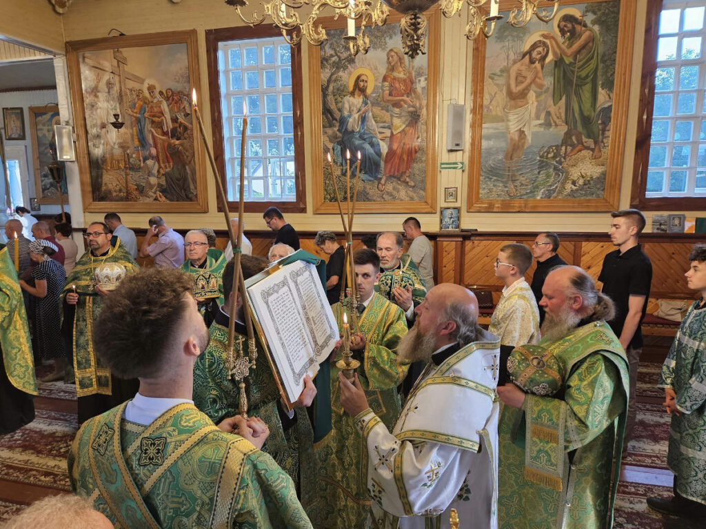 Nabożeństwo całonocnego czuwania przed świętem Antoniego Pieczerskiego