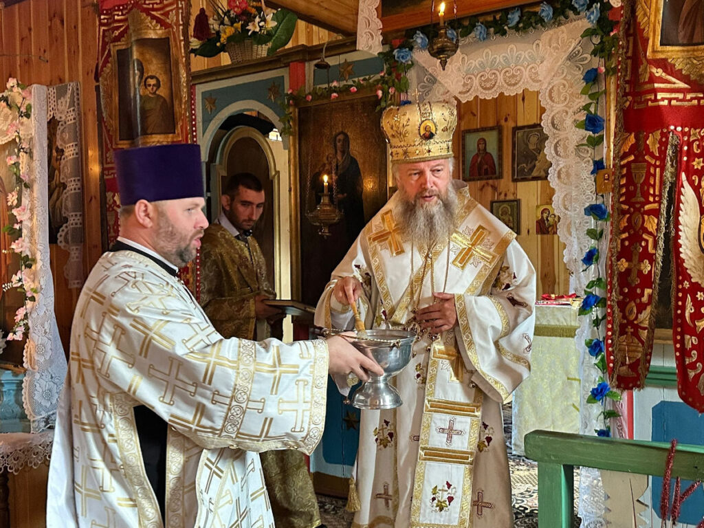 Małe poświęcenie cerkwi w Odrynkach