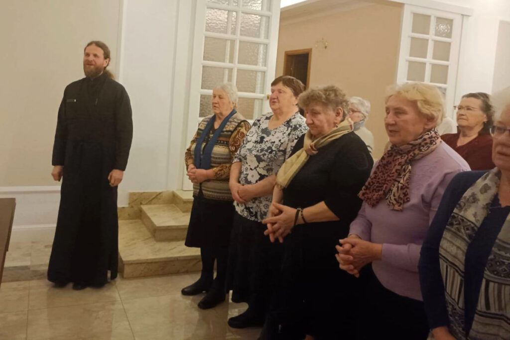 Prelekcja w domu parafialnym