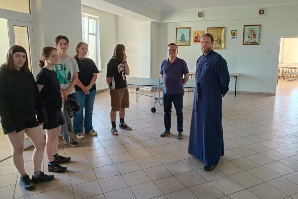 Wizyta młodzieży z parafii Św. Ducha w Białymstoku