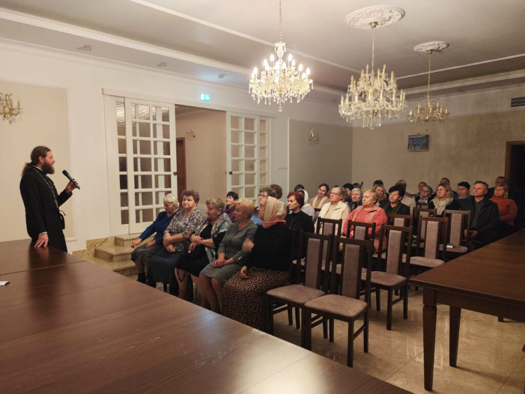 Spotkanie pt. Sakrament namaszczenia olejem świętym