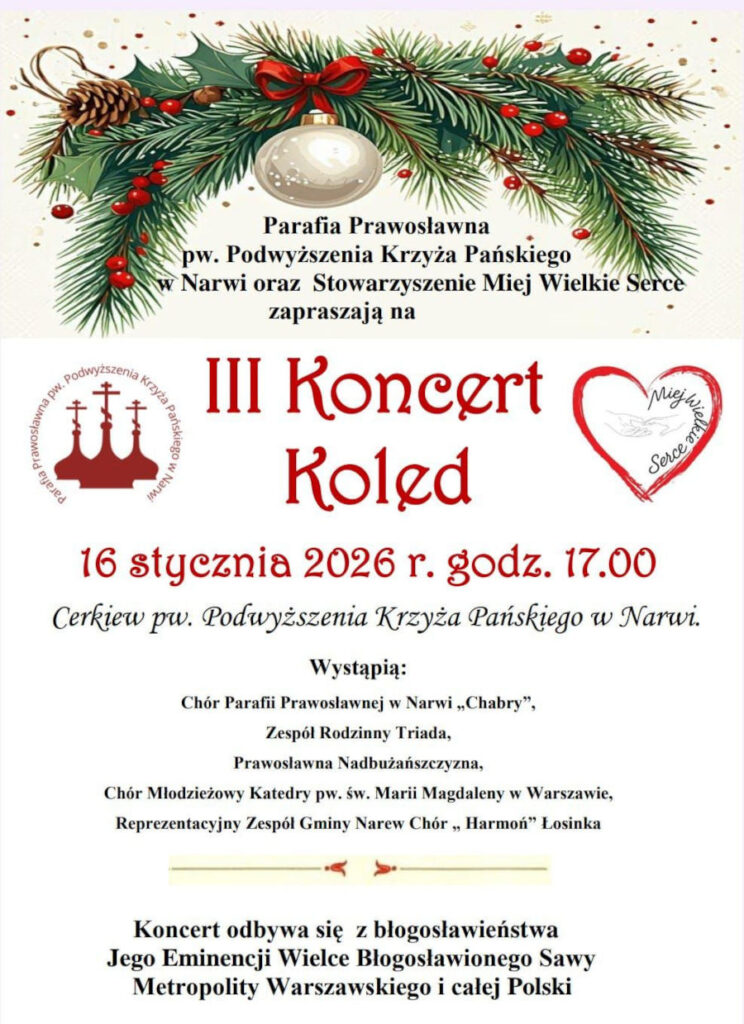 III Koncert Kolęd w Narwi