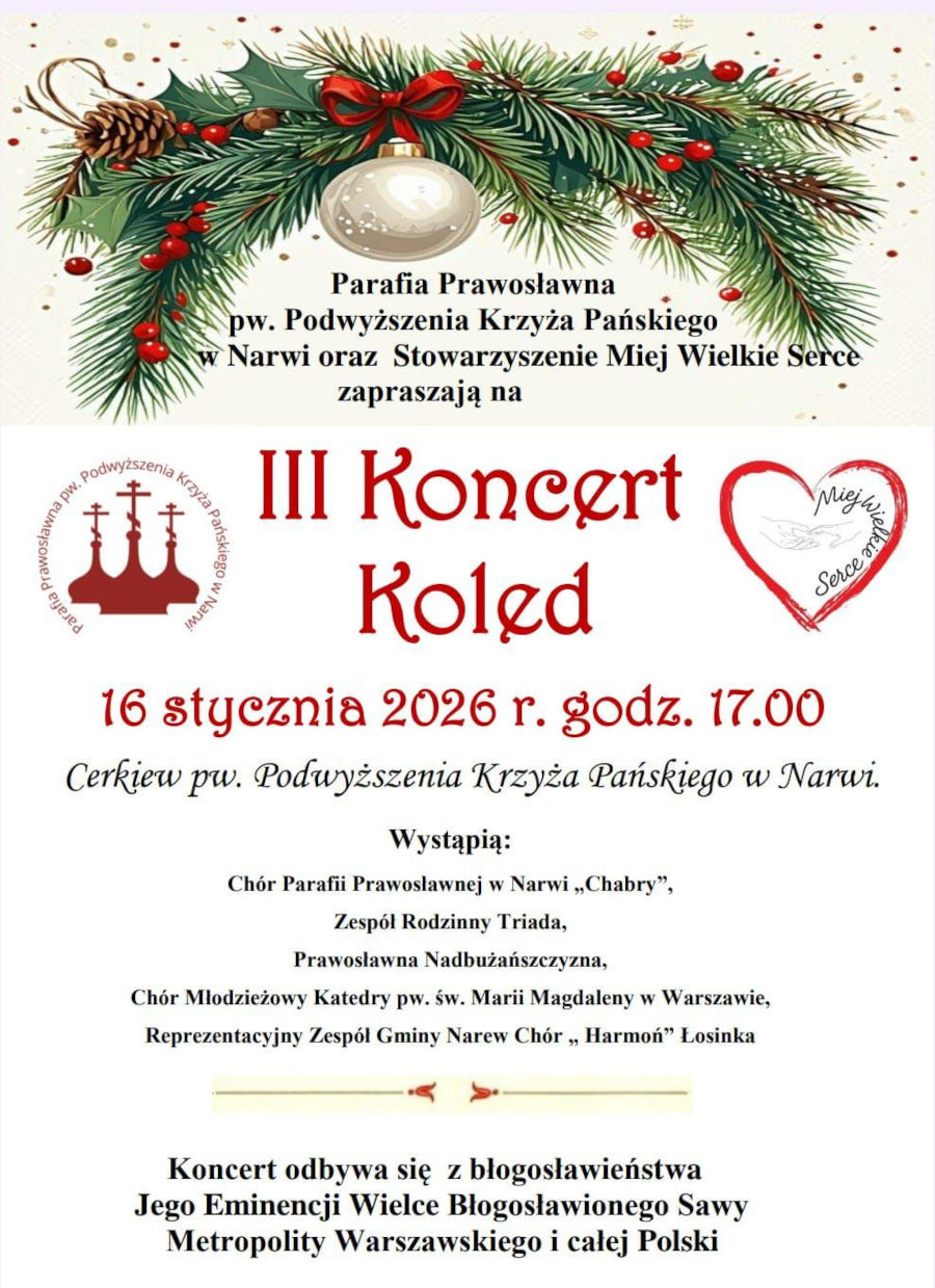 III Koncert Kolęd w Narwi