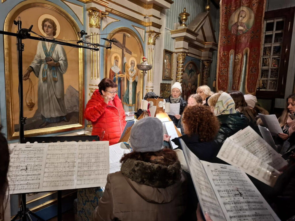 Nagranie Liturgii do Polskiego Radia