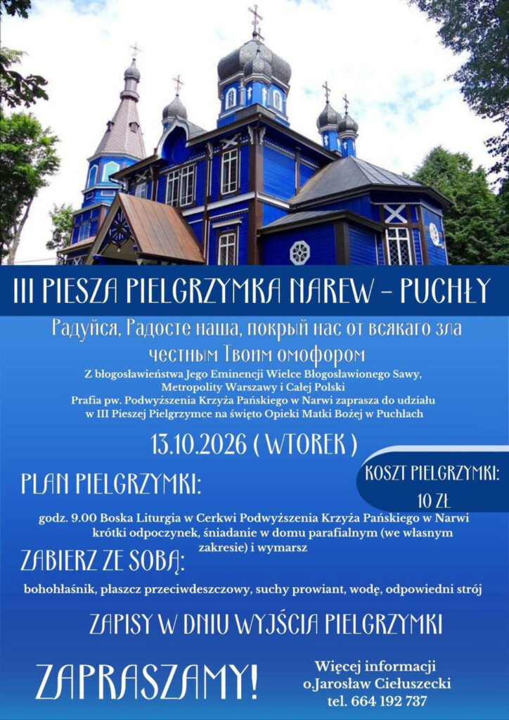 III Piesza Pielgrzymka Narew - Puchły