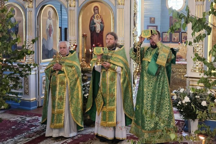 Duchowieństwo parafii prawosławnej w Narwi