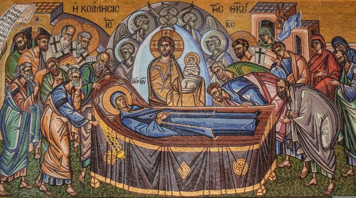 Ikona Święta Zaśnięcia Bogurodzicy Ikona Święta Zaśnięcia Bogurodzicy